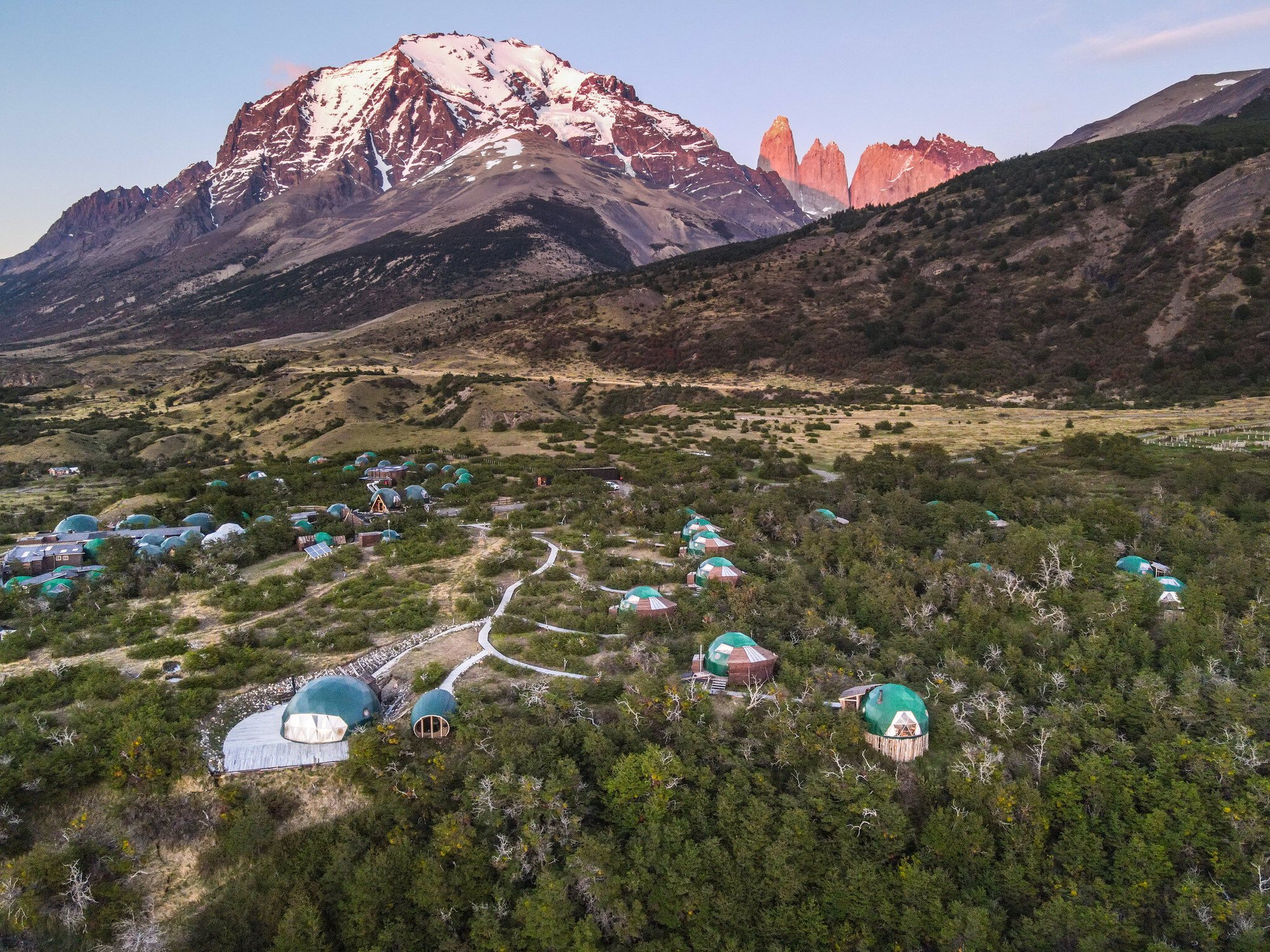 EcoCamp with drone - BG